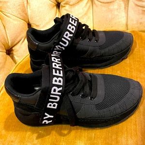Burberry black sneakers
